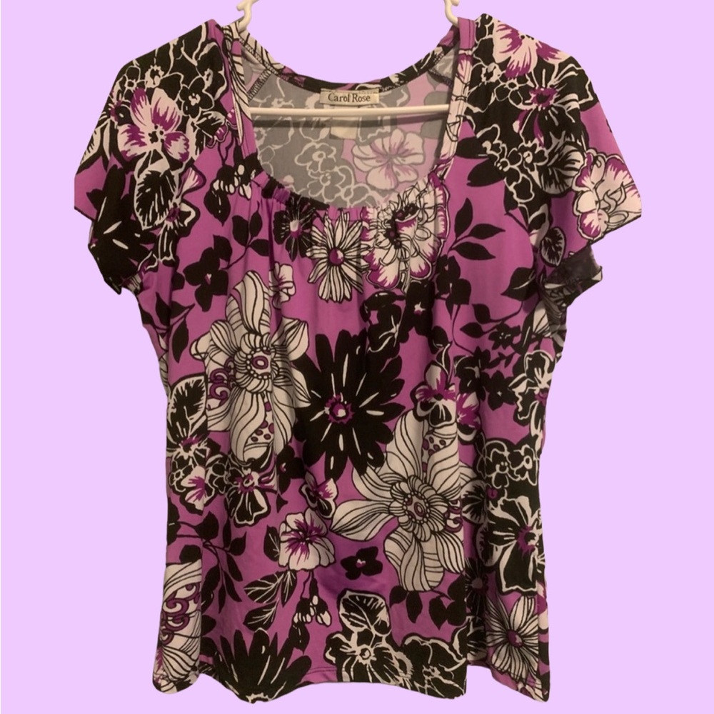 Carol Rose Floral Blouse